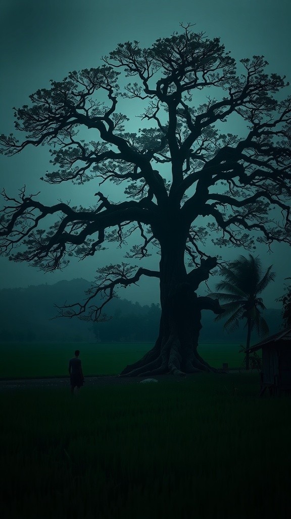Cerita Horor: Penunggu Pohon Randu