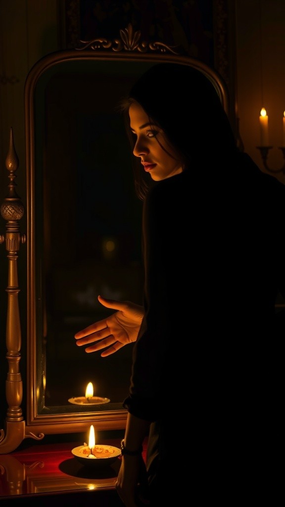 आईने में वो