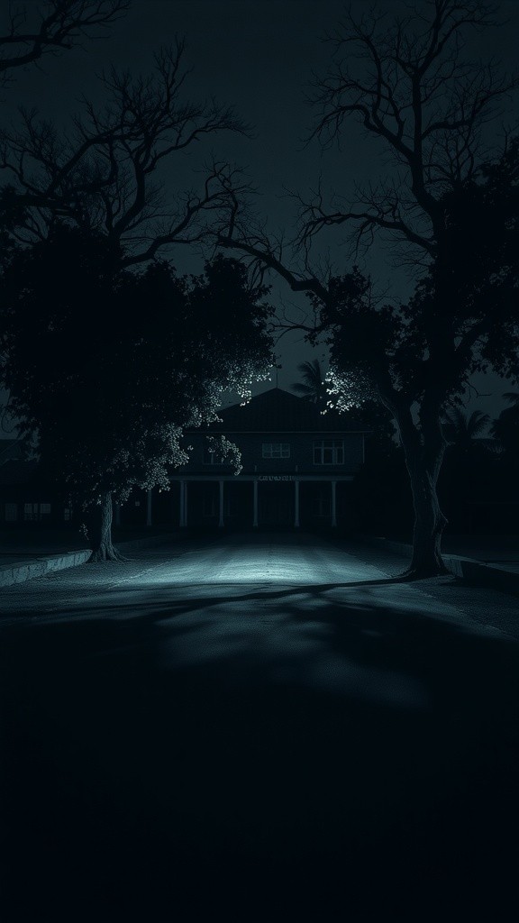 सड़क पर भूतिया स्कूल