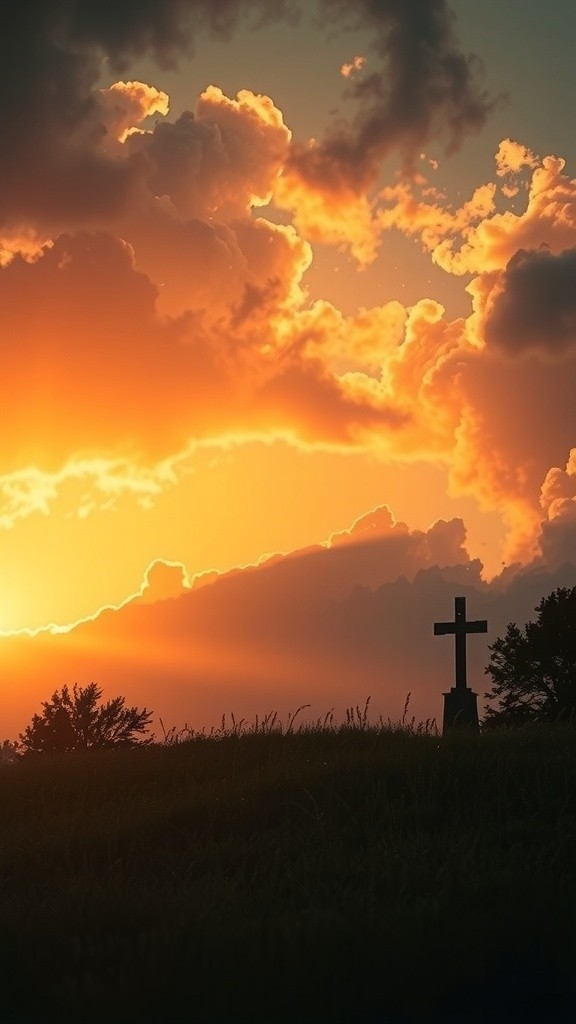 Heavenly Evening Prayer: A Serene Sunset Experience