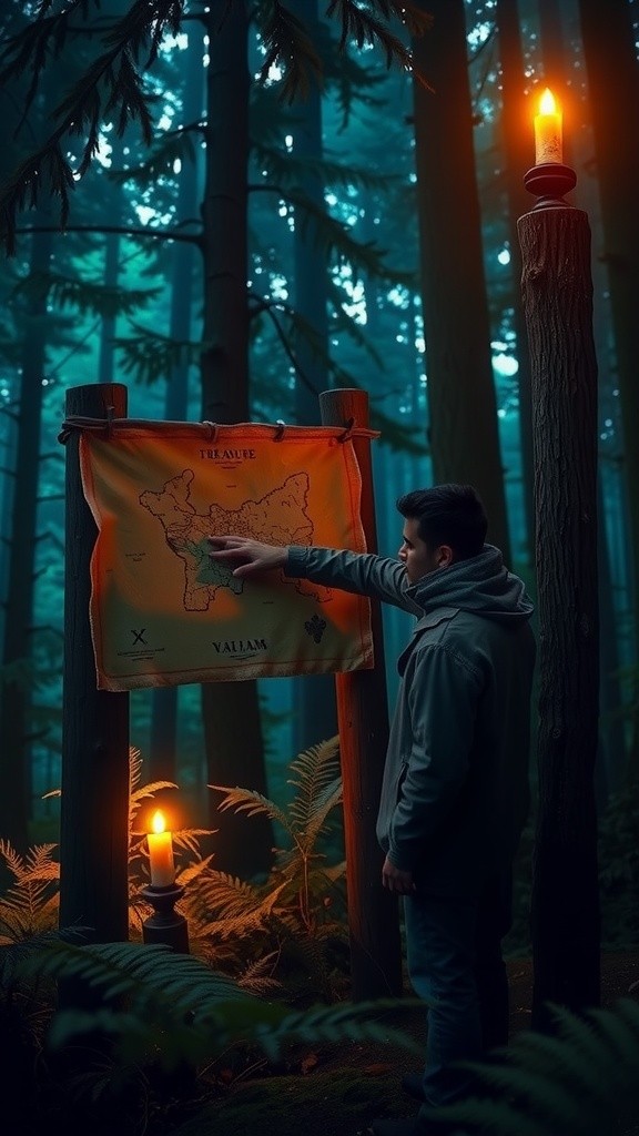 Petualangan Mencari Harta Karun di Hutan