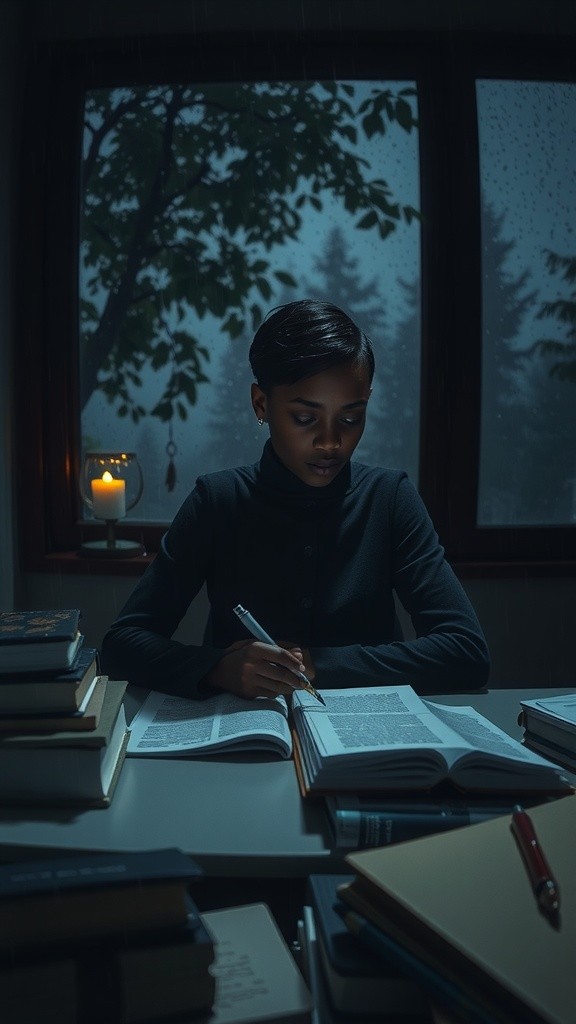 Ketukan Misterius di Malam Hujan