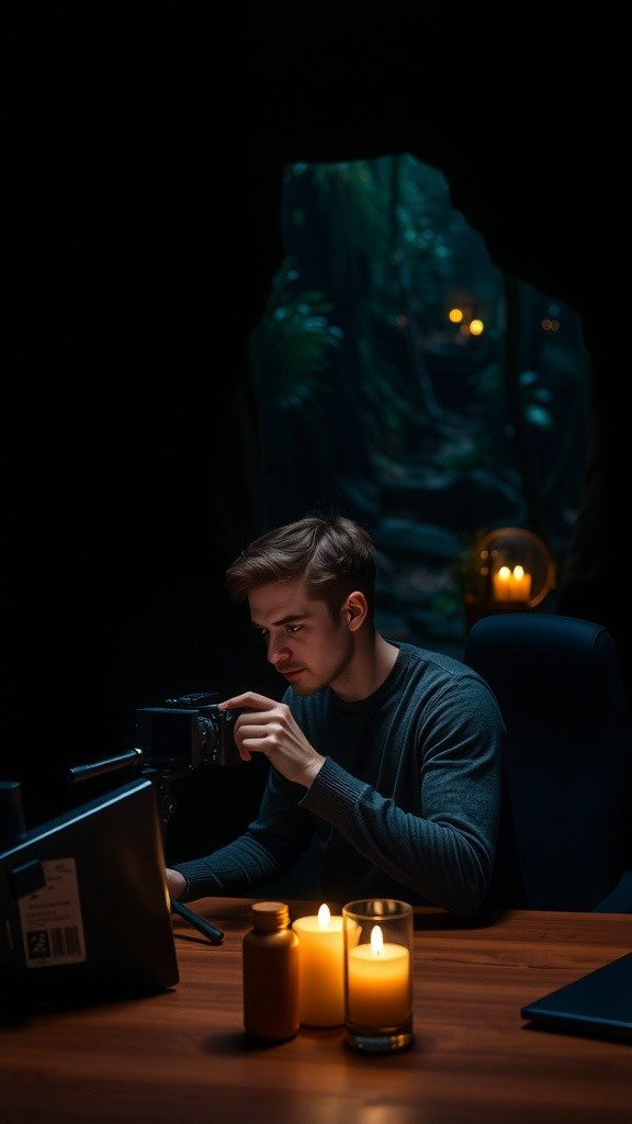 Echoes of the Unknown: A Descent into Darkness