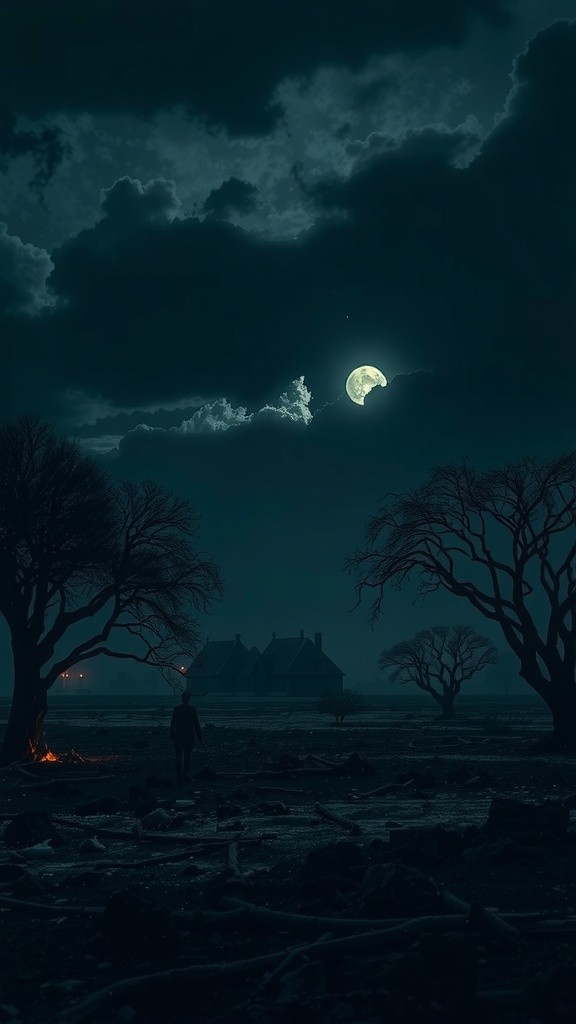 Embers of Silence: A Farmer's Desolation