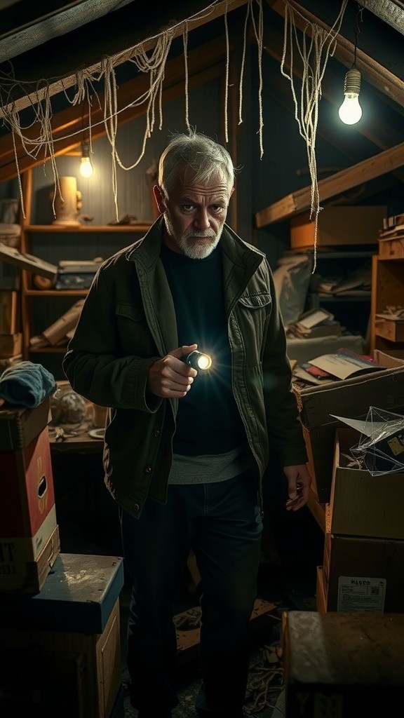 A Man in a Haunted House