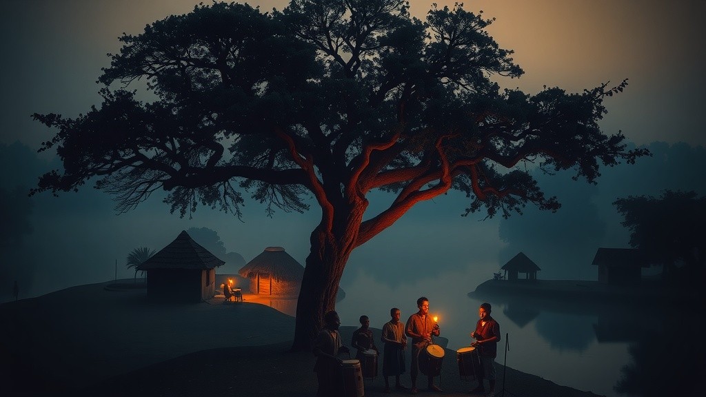 Whispers of the Drum: Amina's Awakening