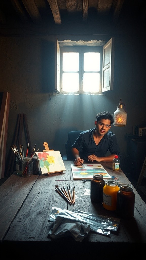 Lord Shiva Rescues Artist from Terrorist Attack