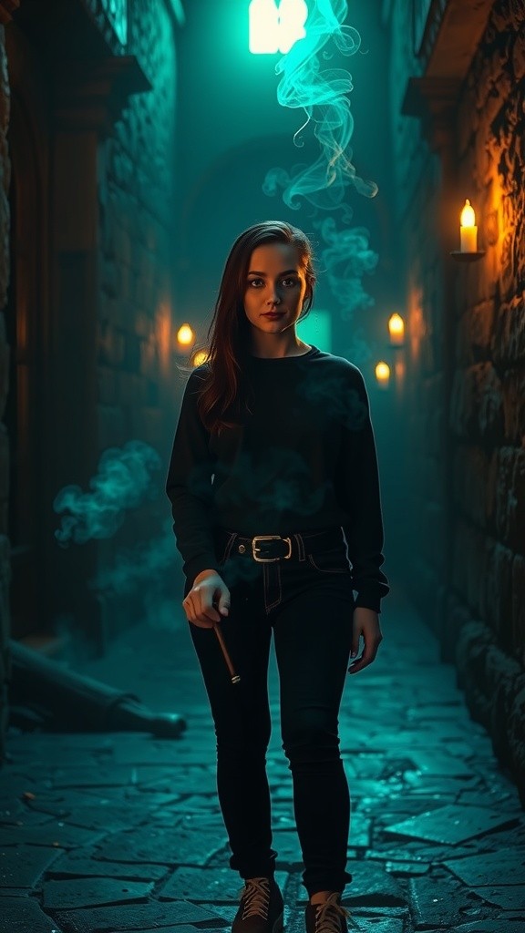 Pertarungan Sihir di Kastil Tua