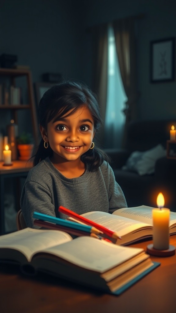 घर पर पढ़ाई: देविका और रमन की प्यारी क्लास