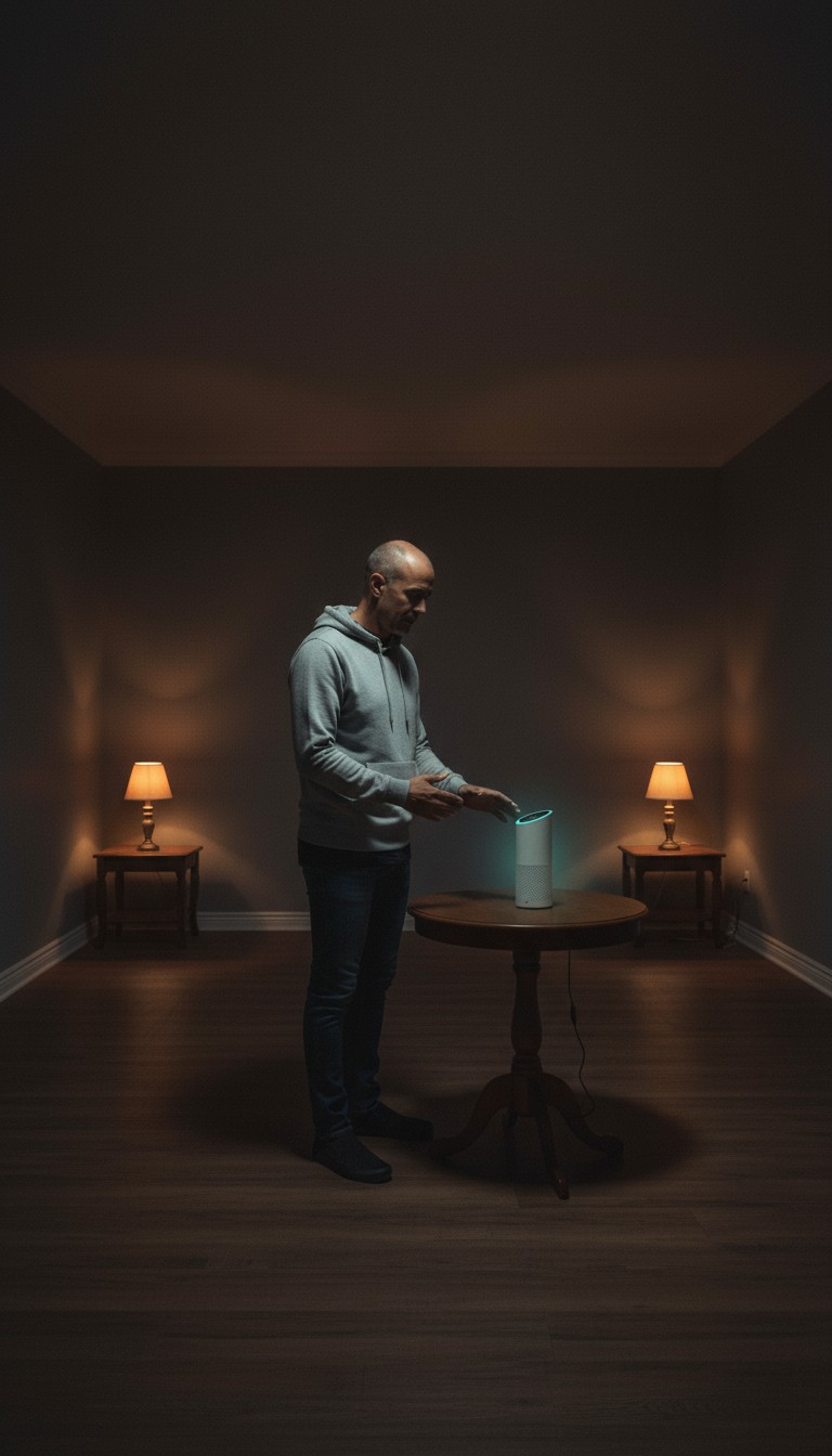 Whispers in the Dark: A Chilling Alexa Encounter