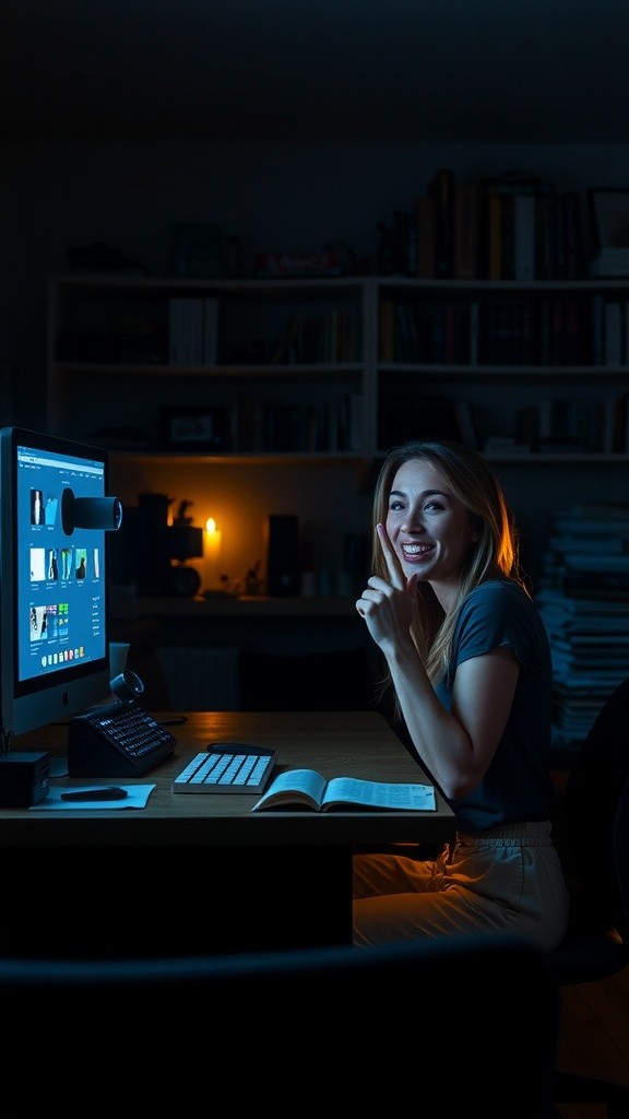 Webcam Fright: Encountering Your Doppelgänger