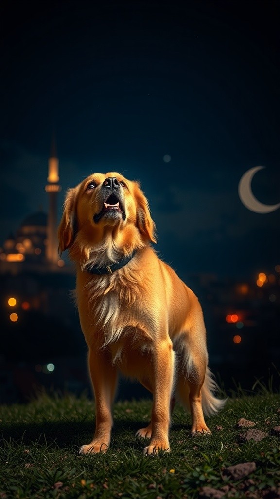 لماذا تنبح الكلاب عند سماع الأذان؟