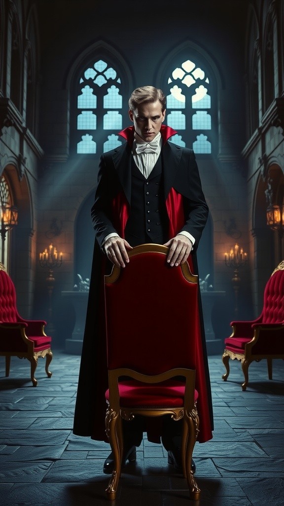 The Allure of Dracula: A Tale of Handsome Terror
