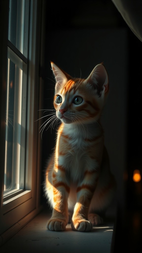 The Curious Journey of Whiskers the Kitten