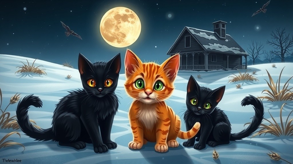Feline Frights: A Cat's Terrifying Adventure