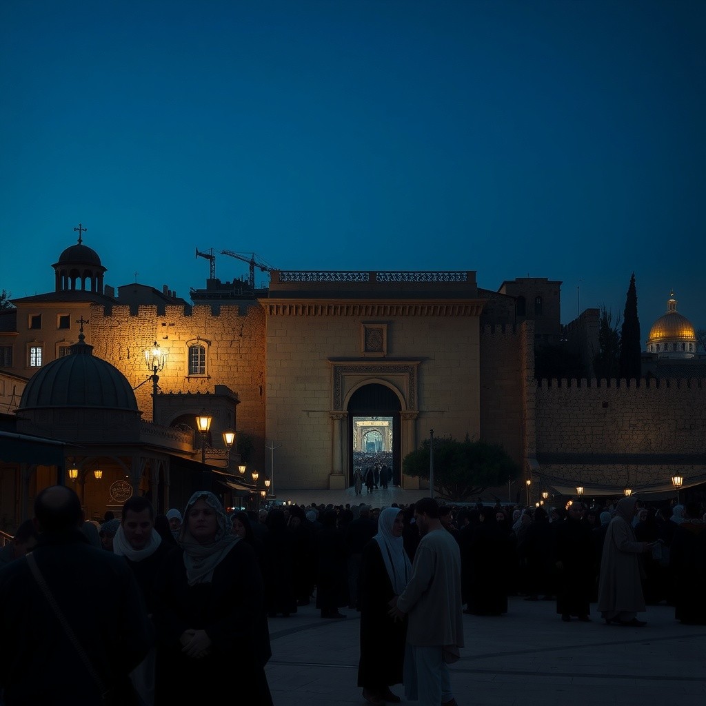 Jesus Heals at Beautiful Gate through Peter