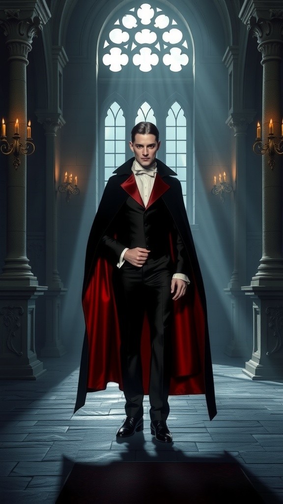 The Allure of Dracula: A Tale of Handsome Horror