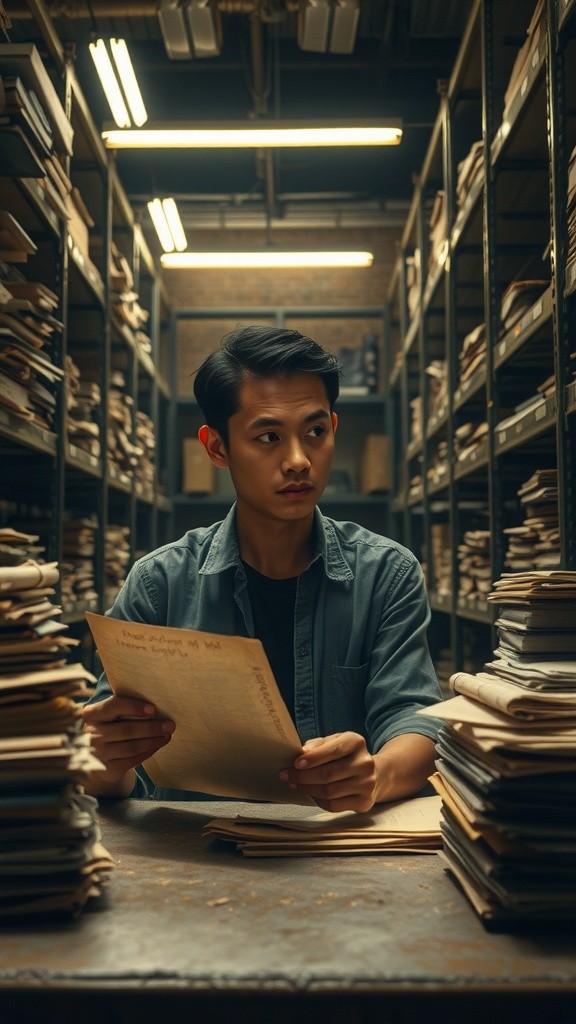 Lingkaran Terkutuk: Bayangan di Ruang Arsip