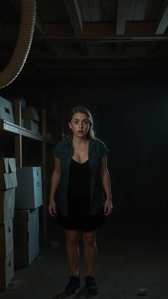 Whispers in the Dark: A Haunted Night