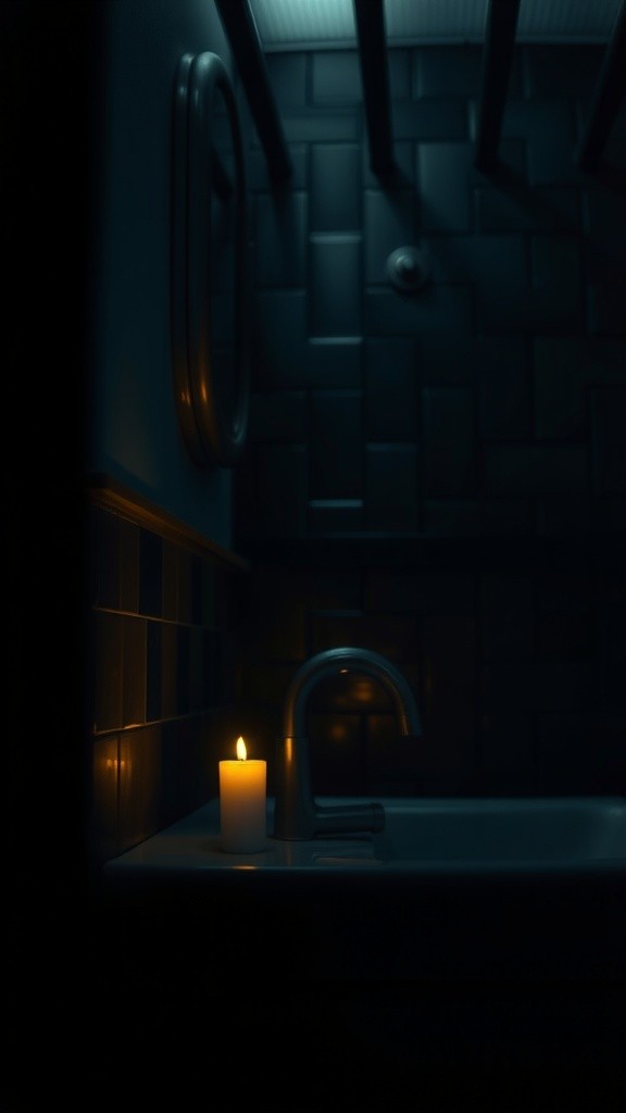 Wajah Menyeramkan di Cermin: Rupanya Stiker Pasta Gigi!