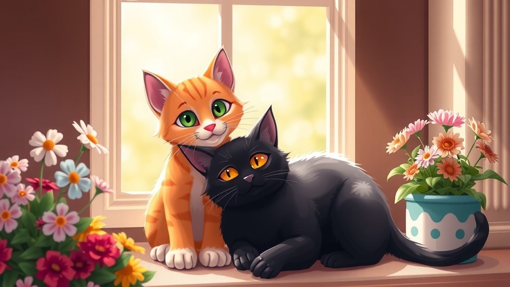 Whiskered Wonders: A Journey in a Magical World