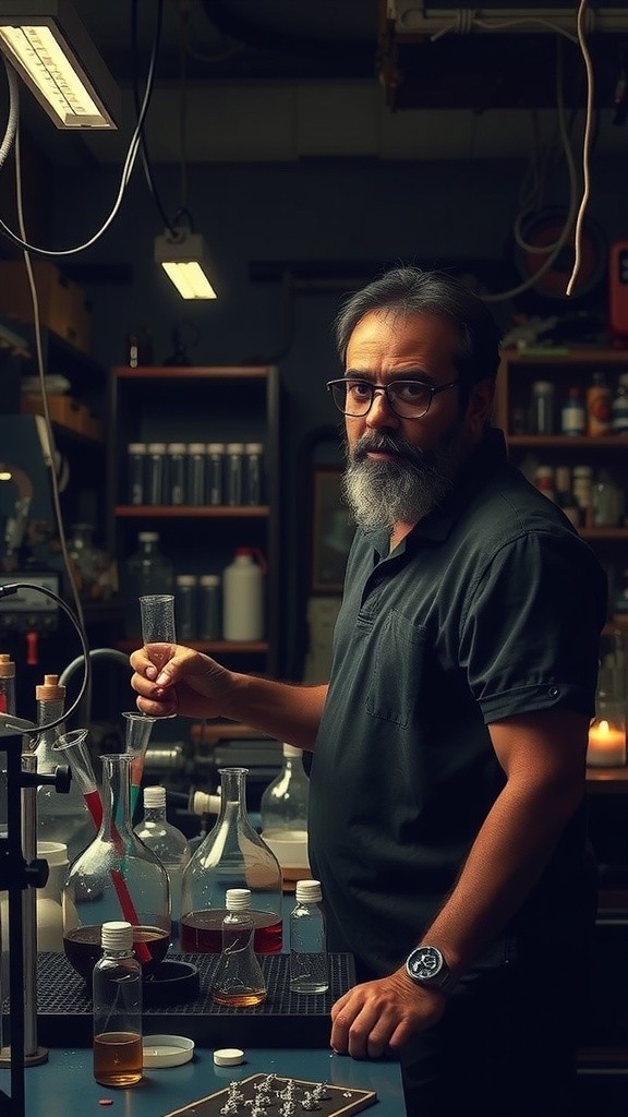 The Mad Scientist and His Amazing Dog