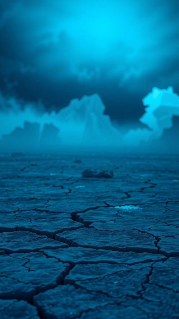 Beneath the Frozen Veil: A Glowing Mystery in Antarctica