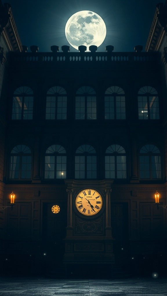Midnight Whispers: The Clock's Secret