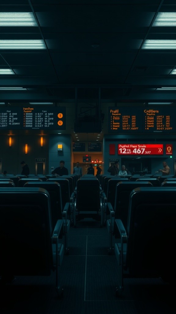 The Man Who Died Unnoticed at the Airport