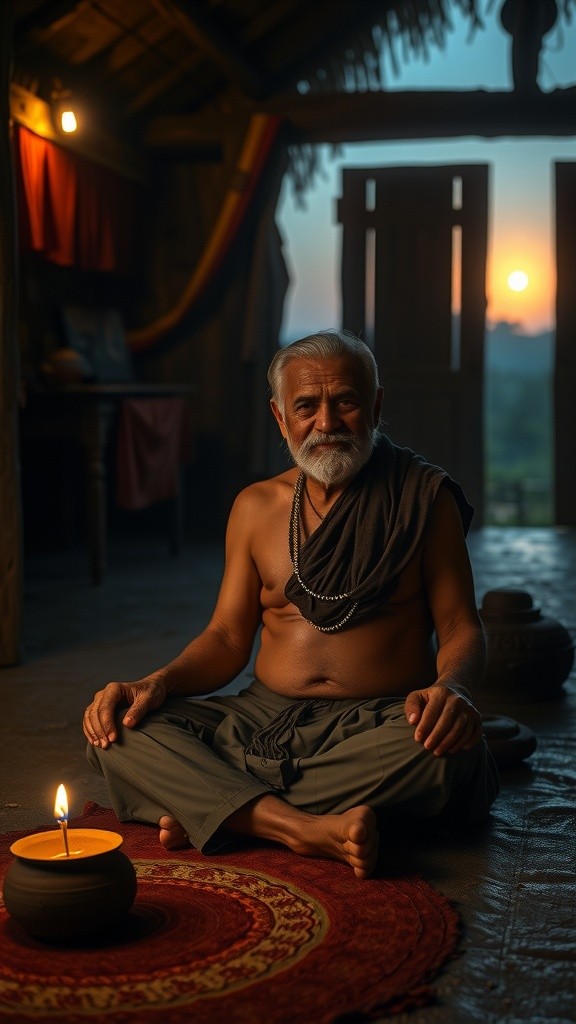 भक्ति का फल: डाकुओं से रक्षा