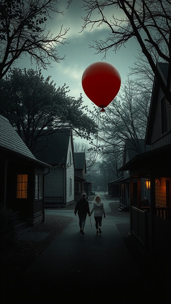 The Mysterious Red Balloon of Willow Street
