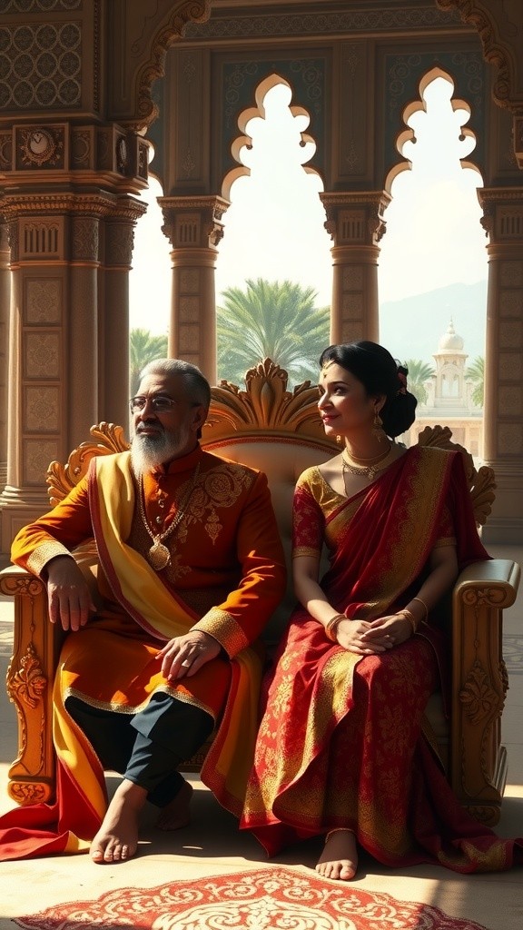 राजा वीरेंद्र और रानी लक्ष्मी की दया और बहादुरी