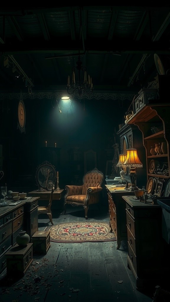 The Cursed Relic: Shadows of the Abandoned