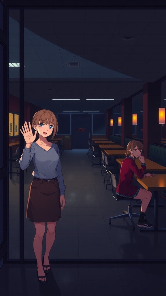 Shadows of the Departed: Cafeteria Whisper