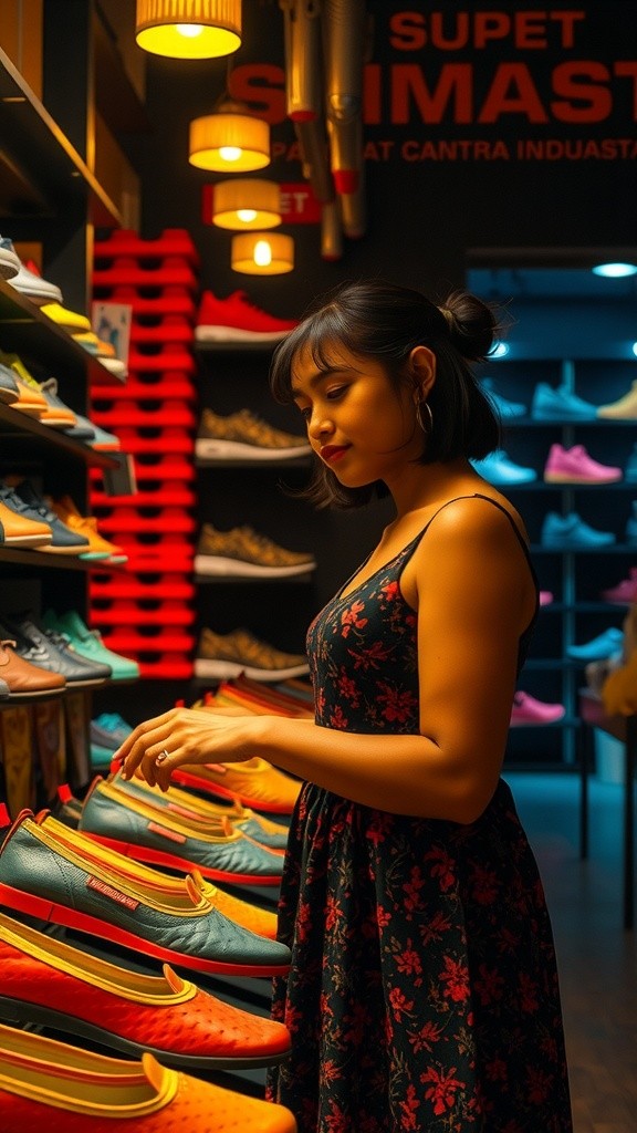Gurita Menyamar Beli Sepatu