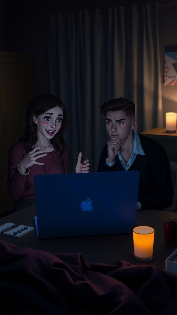 Unexpected Visitor: A Chatroom Horror