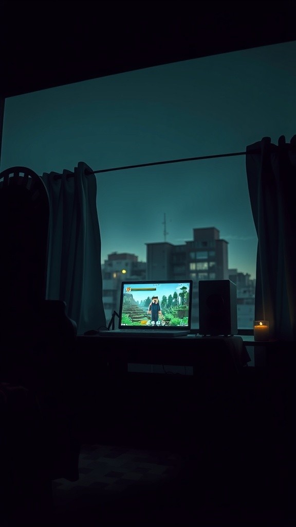 The Player Behind Me: A Minecraft Horror Experience