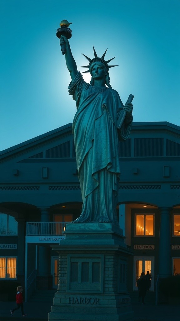 Liberty Shines on Her First Day!