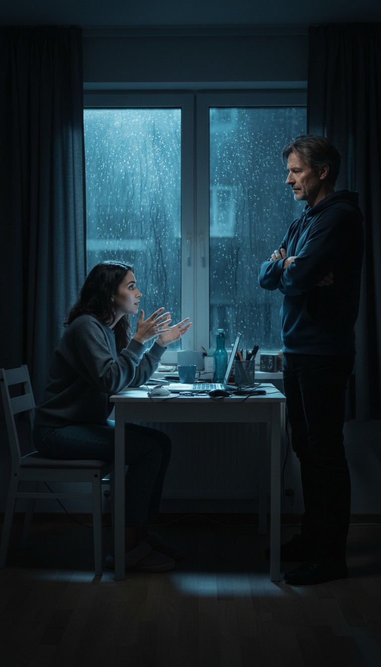 Hitchcockian Shadows: A Chilling Tale