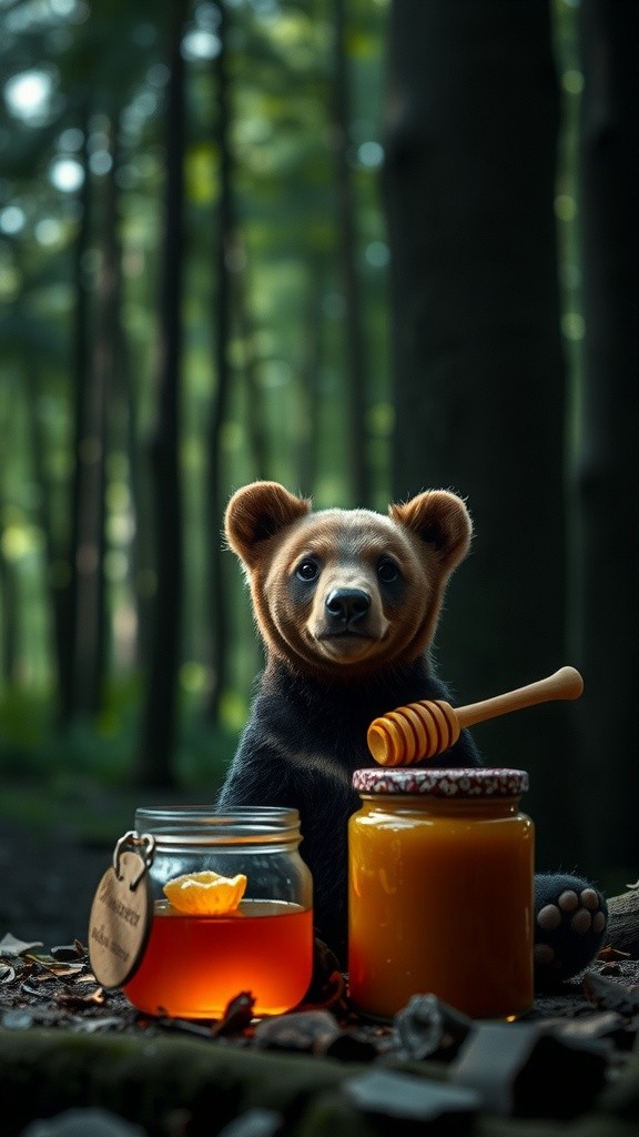 A Bear Stuck in a Tree