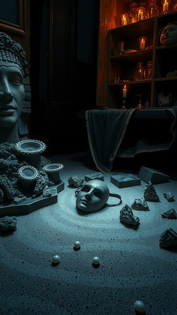 Topeng Ratu Nyxara: Kekuatan Lautan Malam