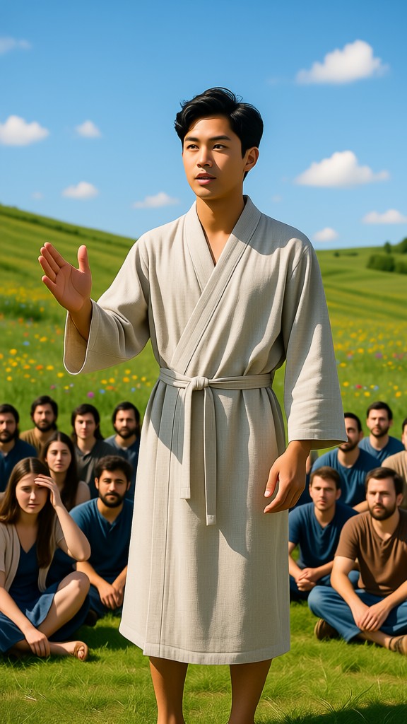 Jesus Multiplying Fish and Bread