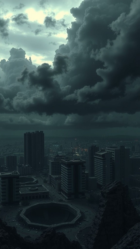 Pria Botak dan Monster Raksasa di Kota Z