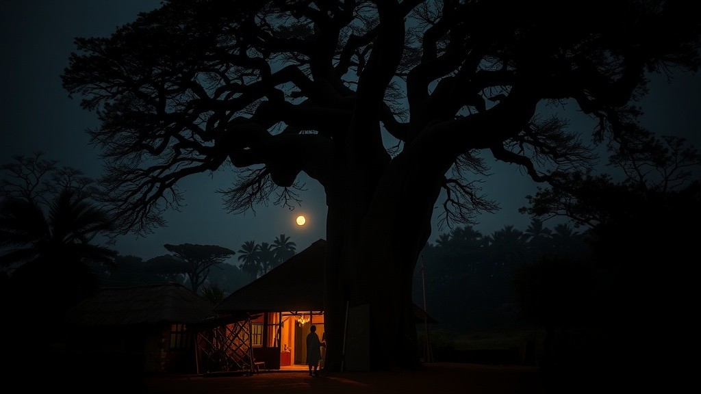 L'Initiation de Amina au Baobab Noir