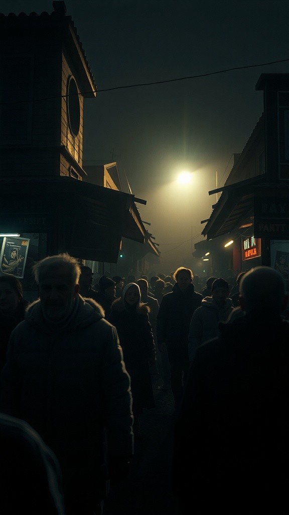 Dunia Membeku: Syuting Film di Pasar