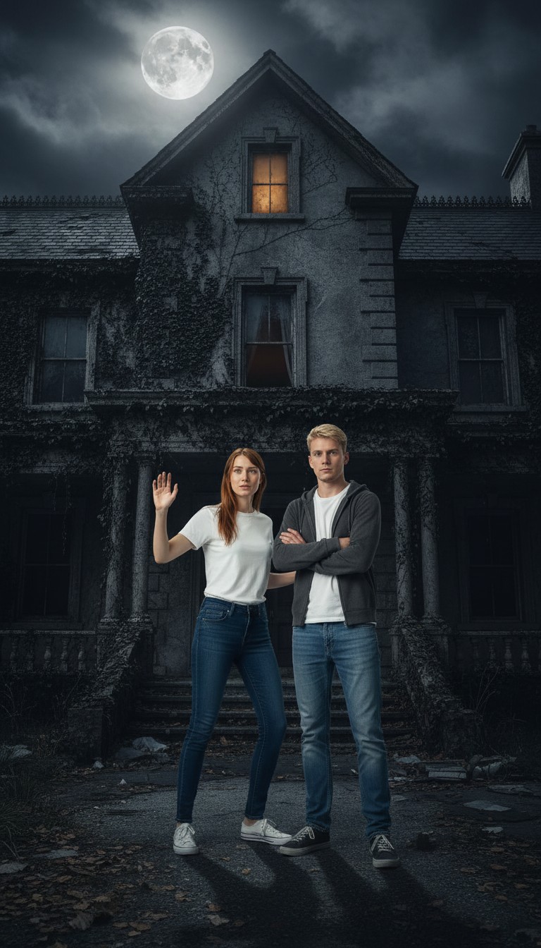 Whispers in the Dark: A Haunted Night