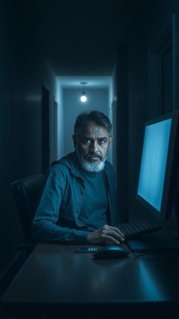 अकेले में छिपा सच: रात की साया