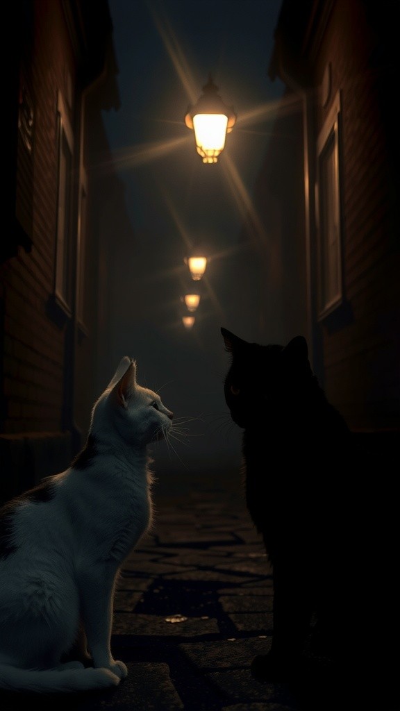 The Battle of Cats and the Friendly Ghost