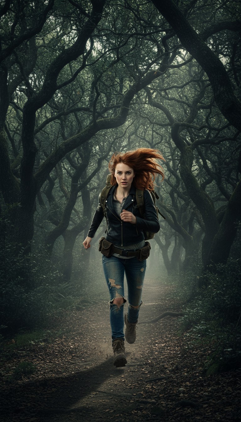 Pursued Through the Trees