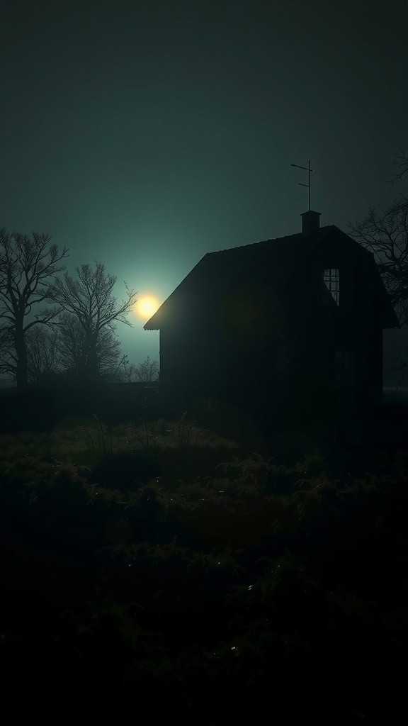 Bayangan Hitam di Rumah Tua